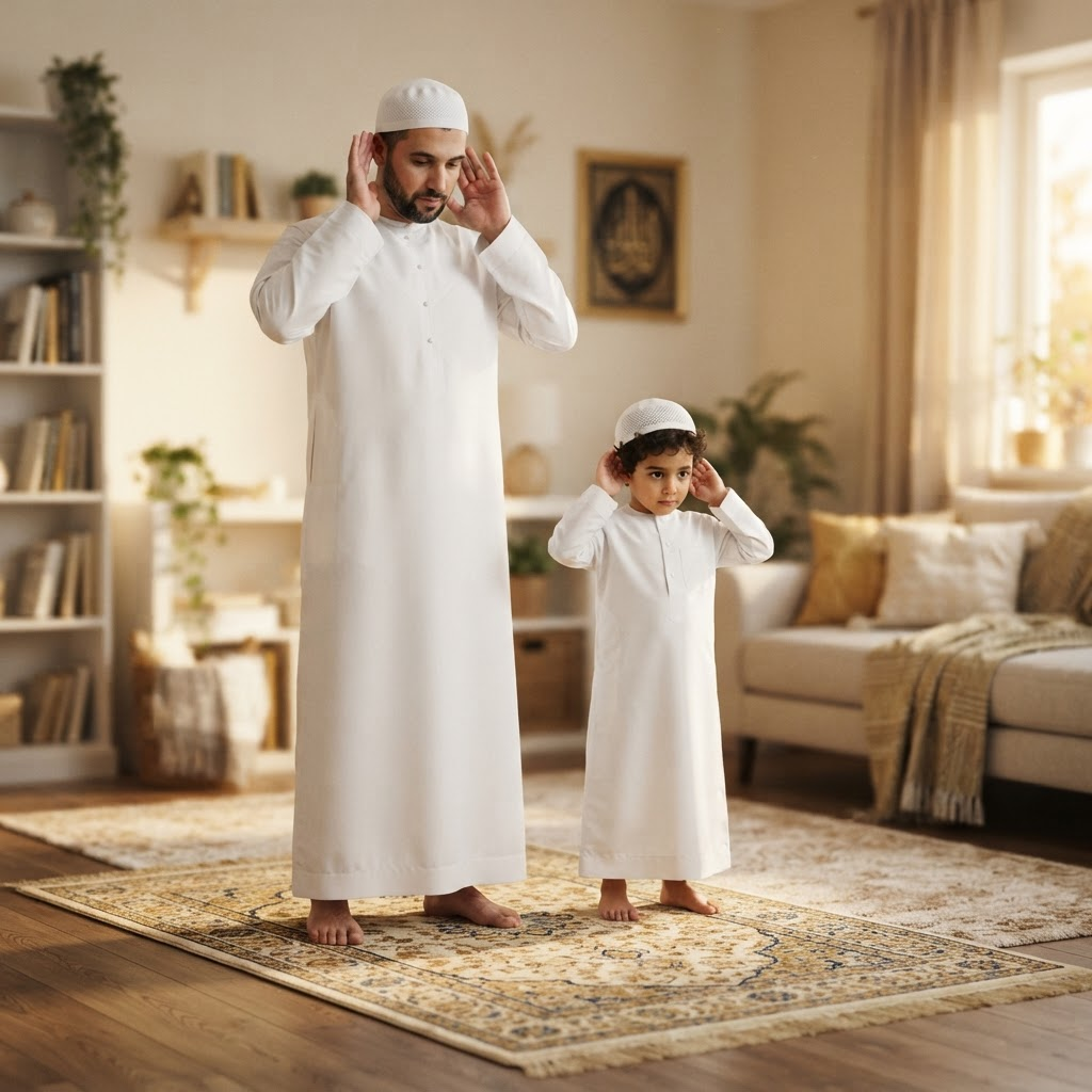 كيف تعلم طفلك الصلاة — خطوات عملية بالأعمار